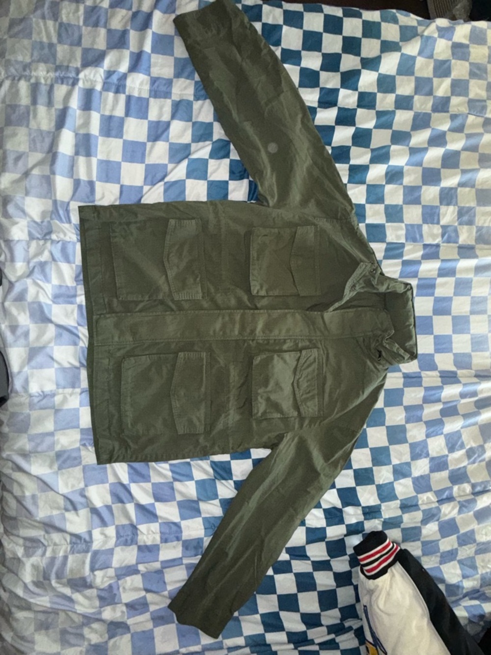 Men's Olive Green Field Jacket H&M